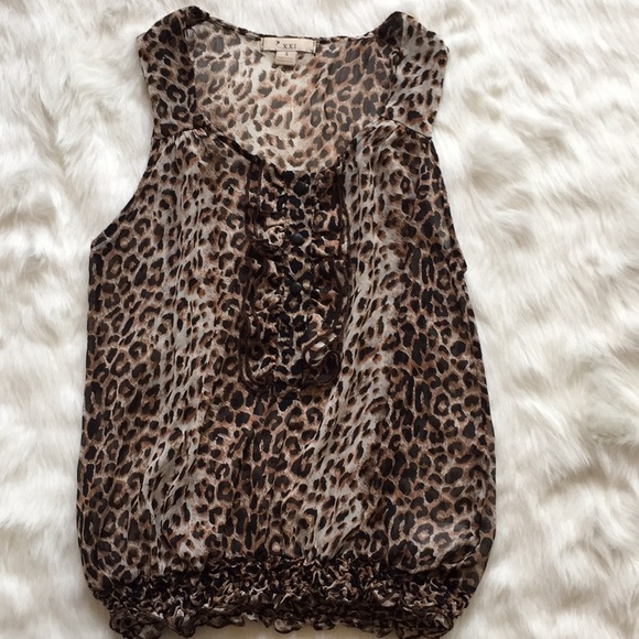 Forever 21 Tops - Leopard blouse